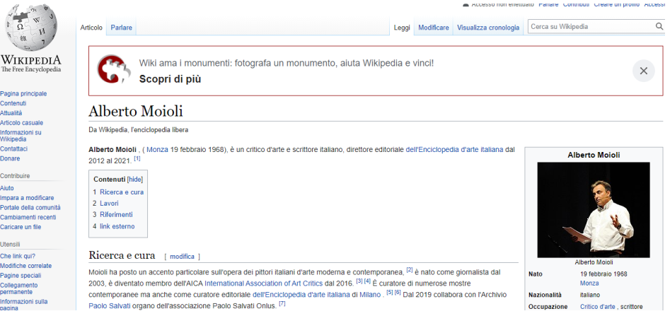 Alberto Moioli wikipedia en