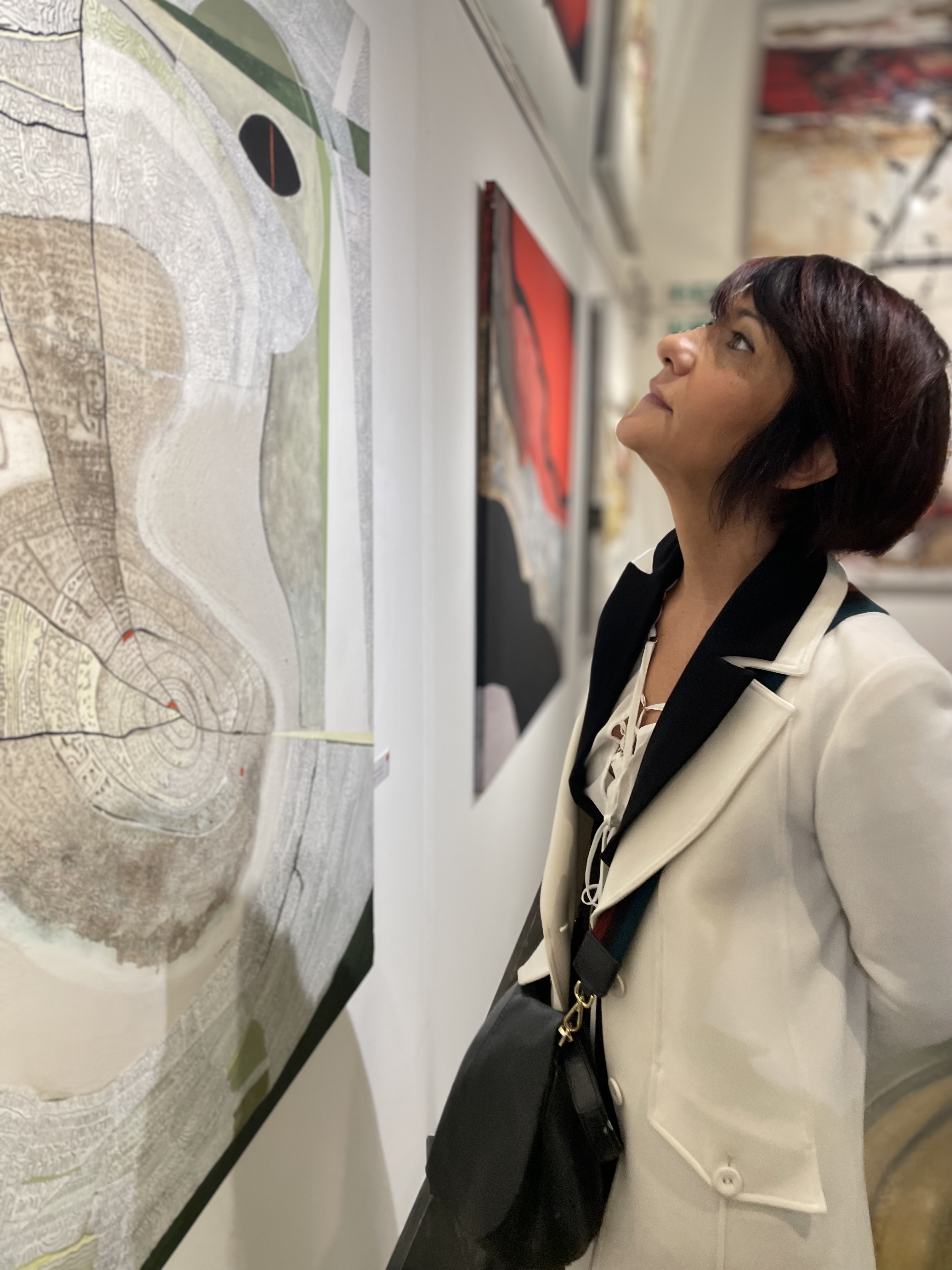 Carla Pistola alla Fondazione LUciana Matalon