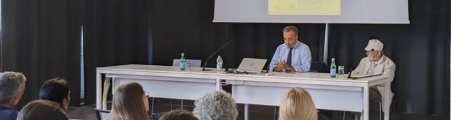 Alberto Moioli con Luigi Bello