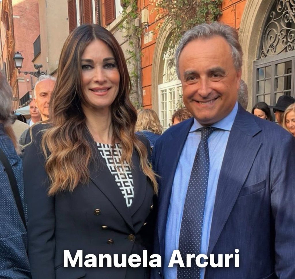 Manuela Arcuri e Alberto Moioli